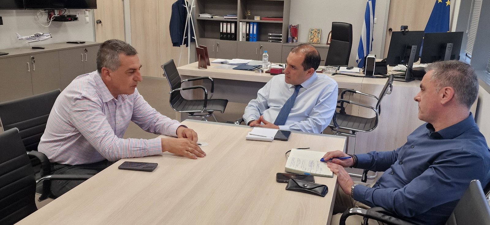 Θέματα Κρατικής Αρωγής στη συνάντηση Κουρέτα - Κατσαφάδου 